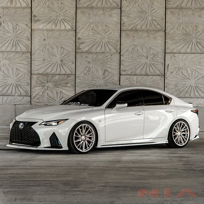 NIA Lexus IS-300, IS-350, F-Sport NIA Side Skirt Splitter Lip (2021-2024) IS21-SPR-SD