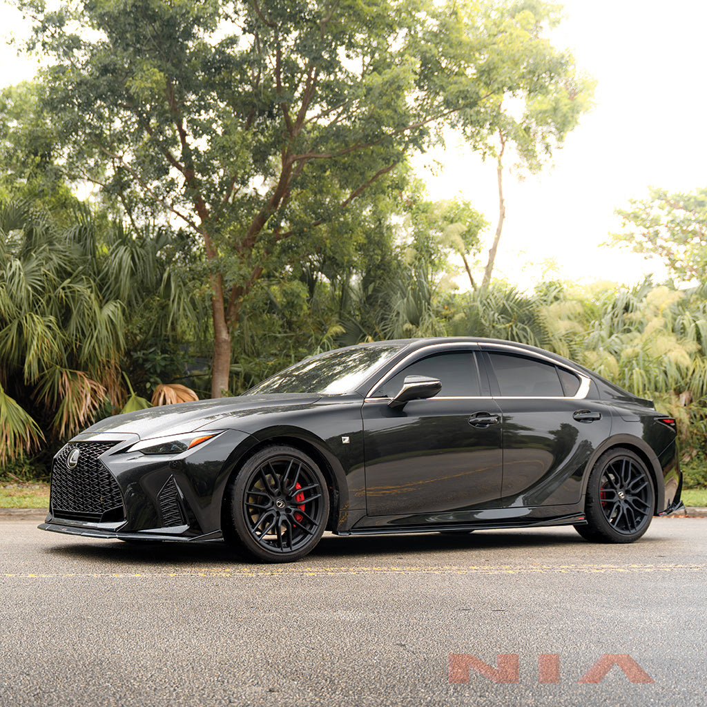 NIA Lexus IS-300, IS-350, F-Sport NIA Side Skirt Splitter Lip (2021-2024) IS21-SPR-SD