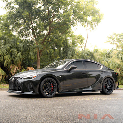 NIA Lexus IS-300, IS-350, F-Sport NIA Side Skirt Splitter Lip (2021-2024) IS21-SPR-SD