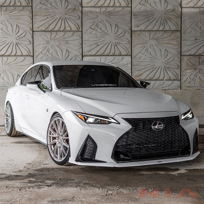 NIA Lexus IS300, IS350, F-Sport Front bumper NIA Splitter Lip Body Kit (2021-2024) IS21-SPR-FS