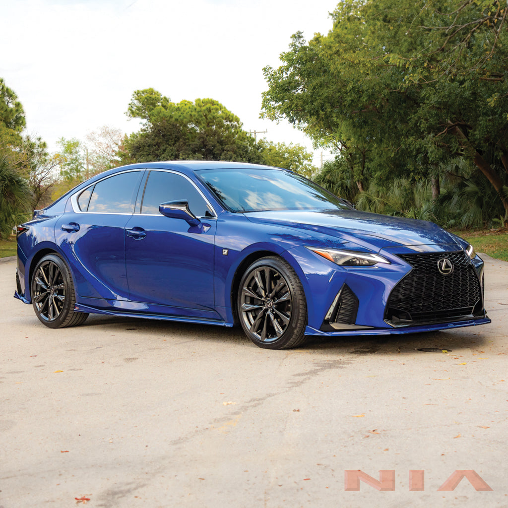 NIA Lexus IS-300, IS-350, F-Sport NIA Side Skirt Splitter Lip (2021-2024) IS21-SPR-SD