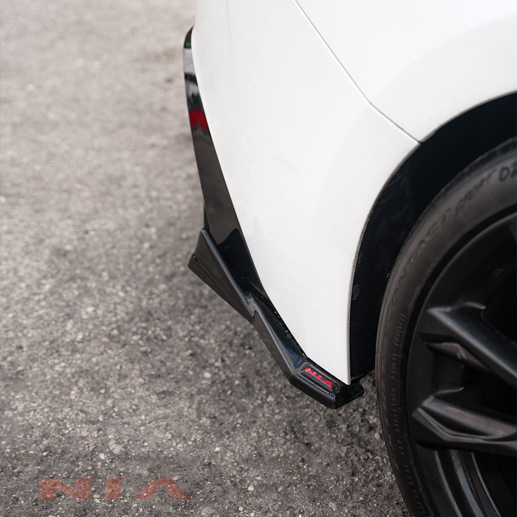 Lexus IS Base Model, F-Sport NIA Rear Lip Spats bodykit  2021-2026 in ABS or Carbon Fiber