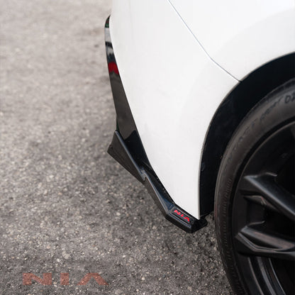 Lexus IS Base Model, F-Sport NIA Rear Lip Spats bodykit  2021-2026 in ABS or Carbon Fiber