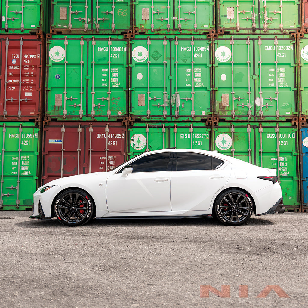 NIA Lexus IS-300, IS-350, F-Sport NIA Side Skirt Splitter Lip (2021-2024) IS21-SPR-SD