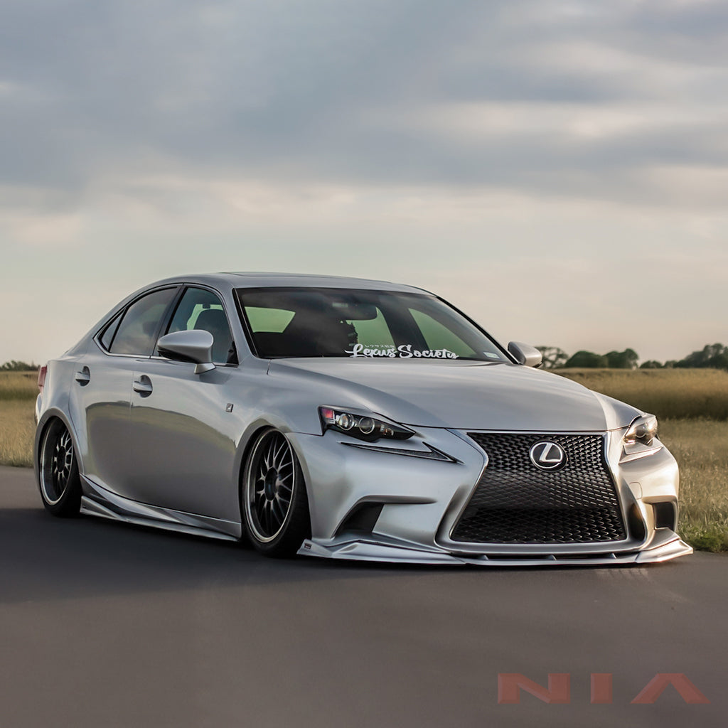 Lexus IS F-Sport NIA side skirts lip bodykit  2014-2020 in ABS