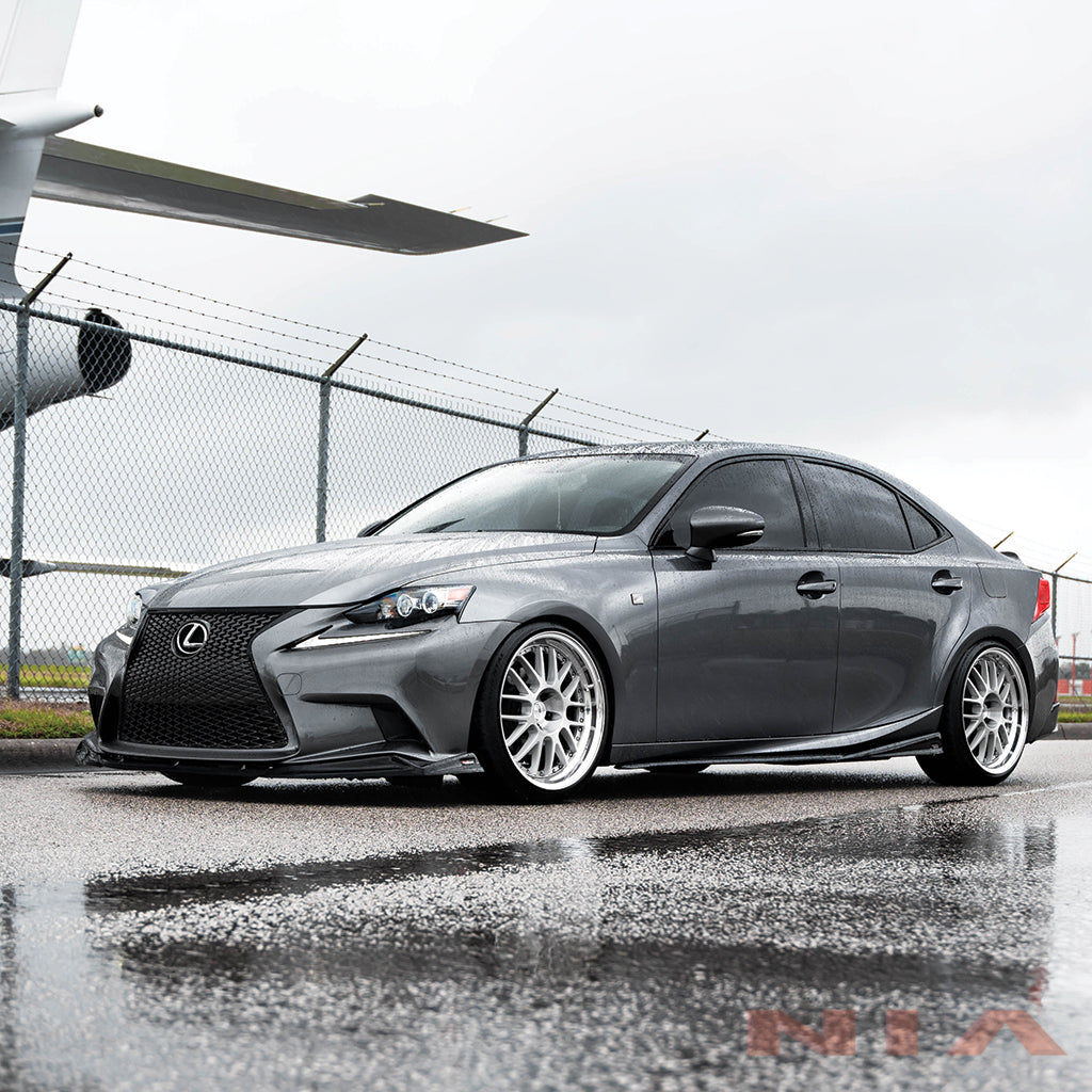 Lexus IS F-Sport NIA side skirts lip bodykit  2014-2020 in ABS