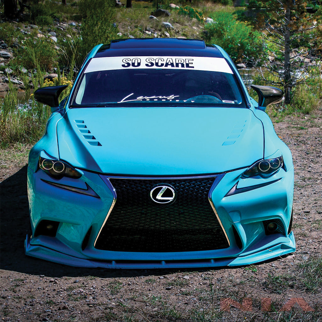 Lexus IS F-Sport NIA  front splitter lip bodykit 2014-2016 in ABS