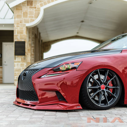 Lexus IS F-Sport NIA  front splitter lip bodykit 2014-2016 in ABS