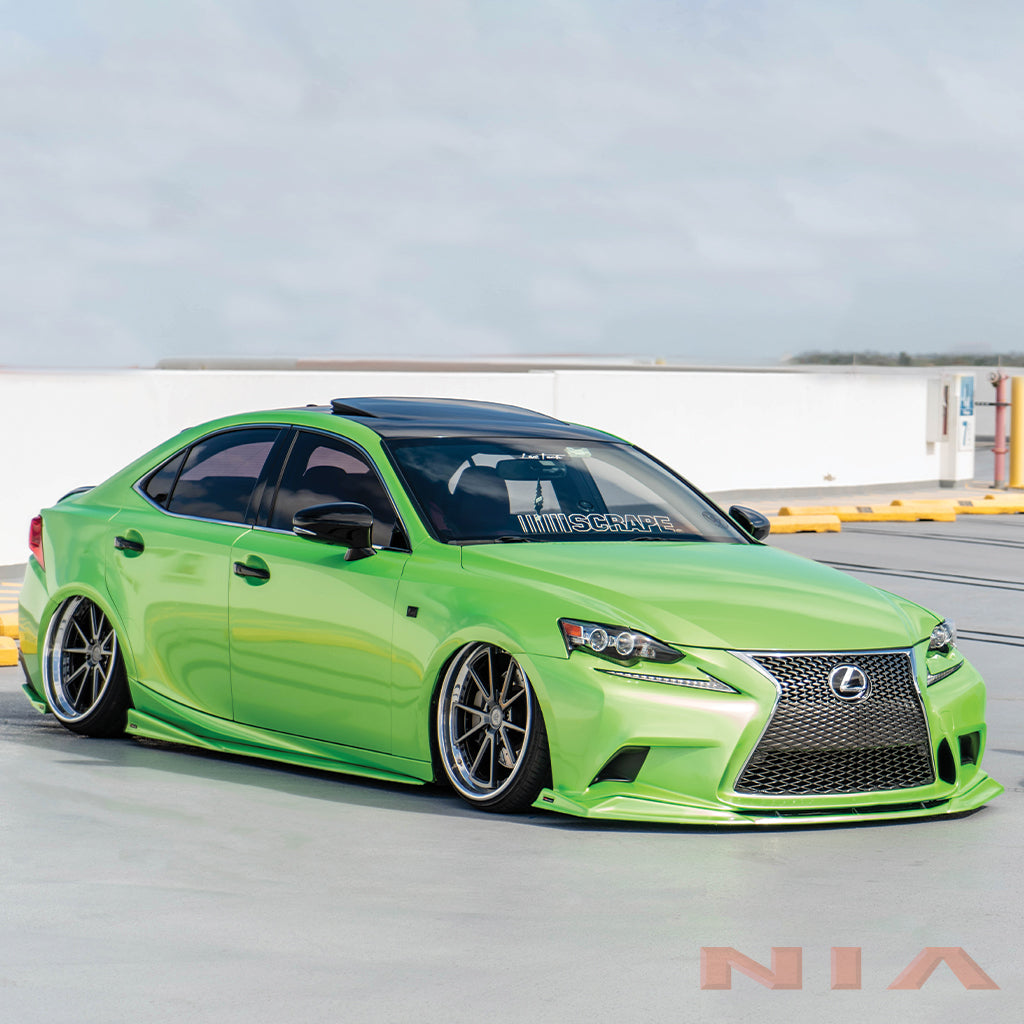 Lexus IS F-Sport NIA side skirts lip bodykit  2014-2020 in ABS