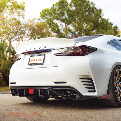 NIA Lexus RC NIA Diffuser Bumper Extension 2015-18 RC15-RD