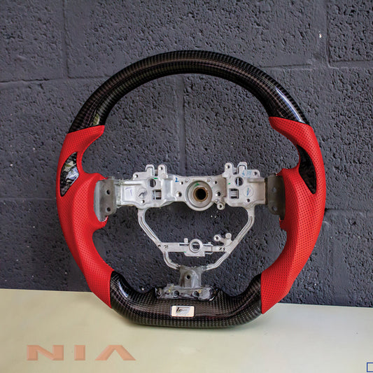 NIA Lexus RC 2015-2018 Carbon Fiber Steering Wheel With Inserts RC15-STW-CFINSRT-1