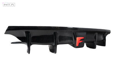 Lexus IS Base Model, F-Sport NIA rear lip bumper extension Diffuser bodykit  2021-2026 in ABS or Carbon Fiber