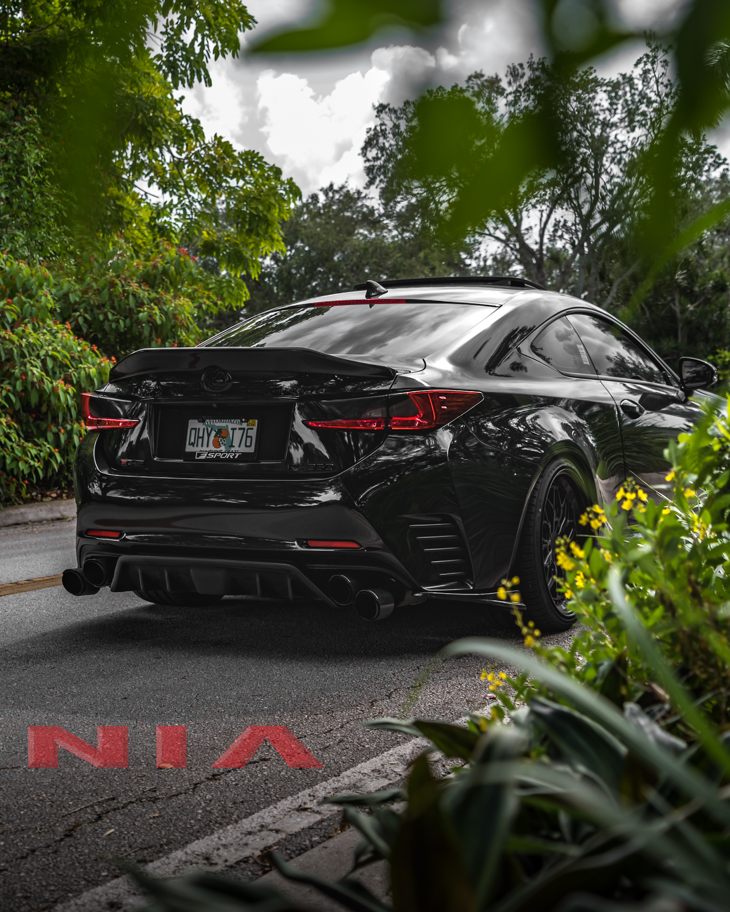 NIA Lexus RC Rear Spoiler Wing (2015-2018) RCF15-RS