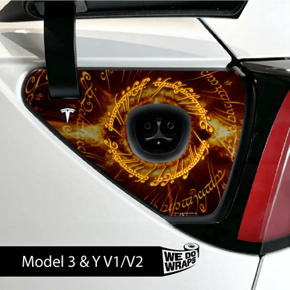 One Ring Tesla Charge Port Wrap | Model Y