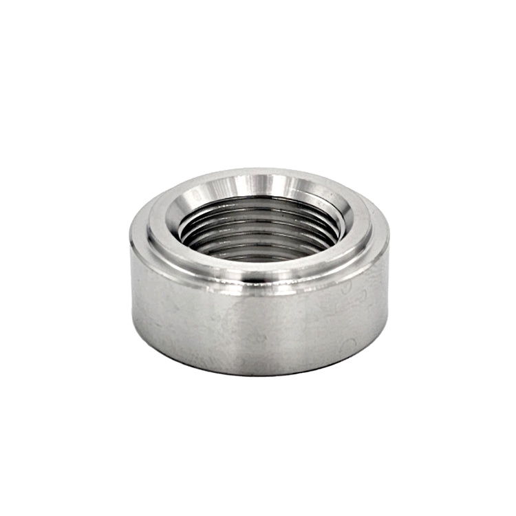 M18 x 1.5 O2 Sensor Bung - Stepped (Flat Bottom) - 304 Stainless