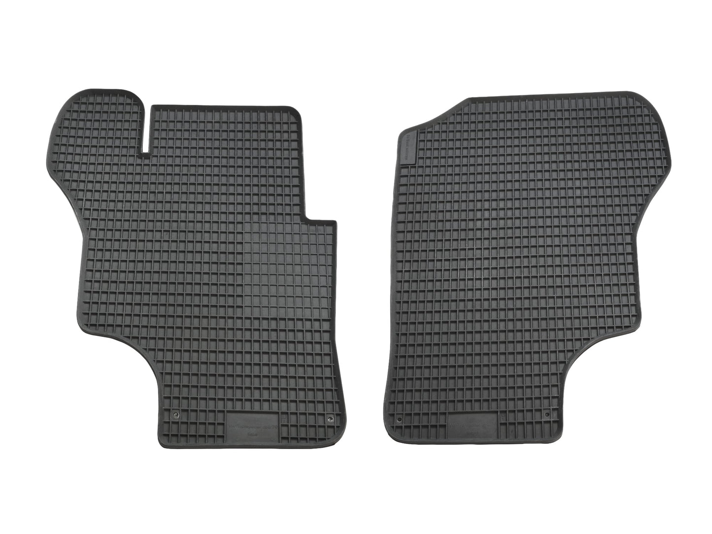 Rubber Floor Mats - 2-Piece Front [Vanagon]