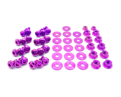 Stage 2 Titanium Hardware Engine Bay Kit - Mazda Miata (1989-1997)