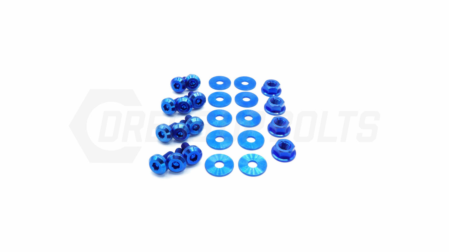 Stage 1 Titanium Hardware Engine Bay Kit - Mazda Miata (1989-1997)