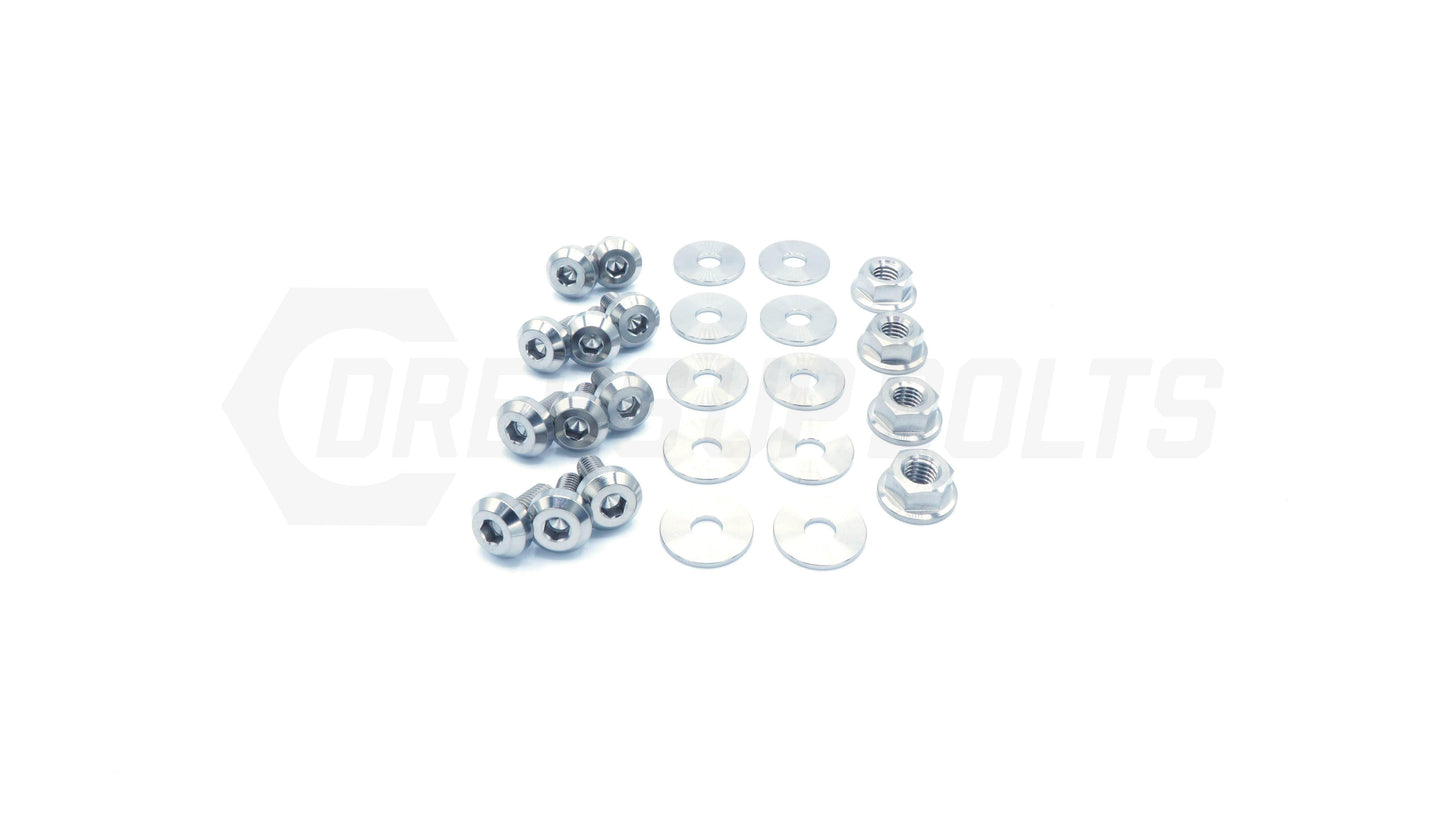 Stage 1 Titanium Hardware Engine Bay Kit - Mazda Miata (1989-1997)