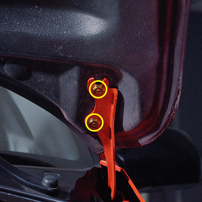 Titanium Hardware Hood Kit - Mazda Speed3 (2007-2009)