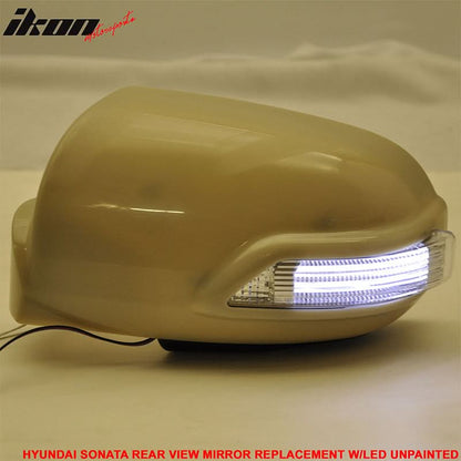 2004-2010 Sonata Side Mirror Outer Shell & CCFL Turn Signal