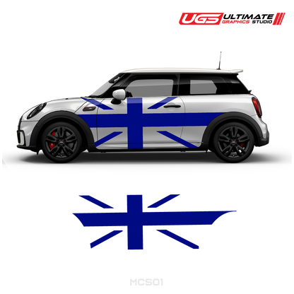 Mini Cooper Flag Side Graphics