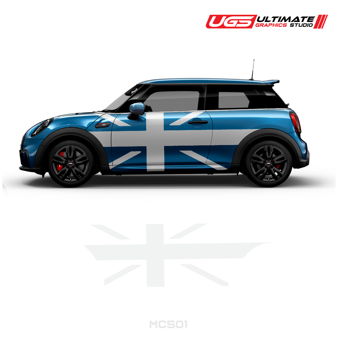 Mini Cooper Flag Side Graphics