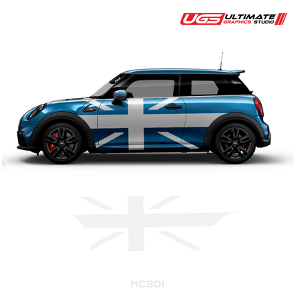 Mini Cooper Flag Side Graphics