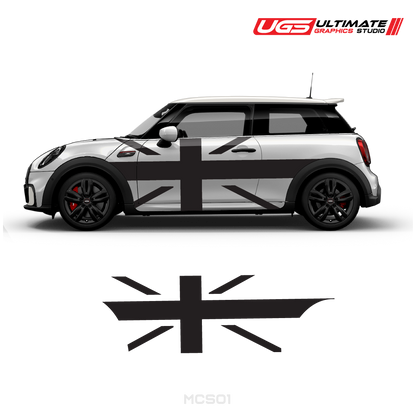 Mini Cooper Flag Side Graphics