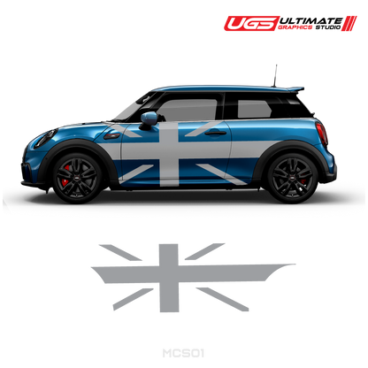 Mini Cooper Flag Side Graphics