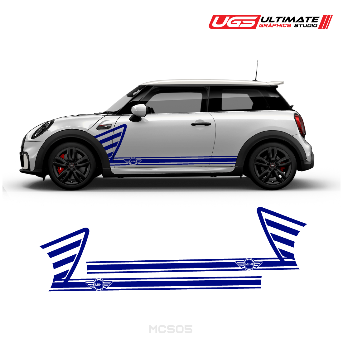 Mini Cooper Side Logo Graphics