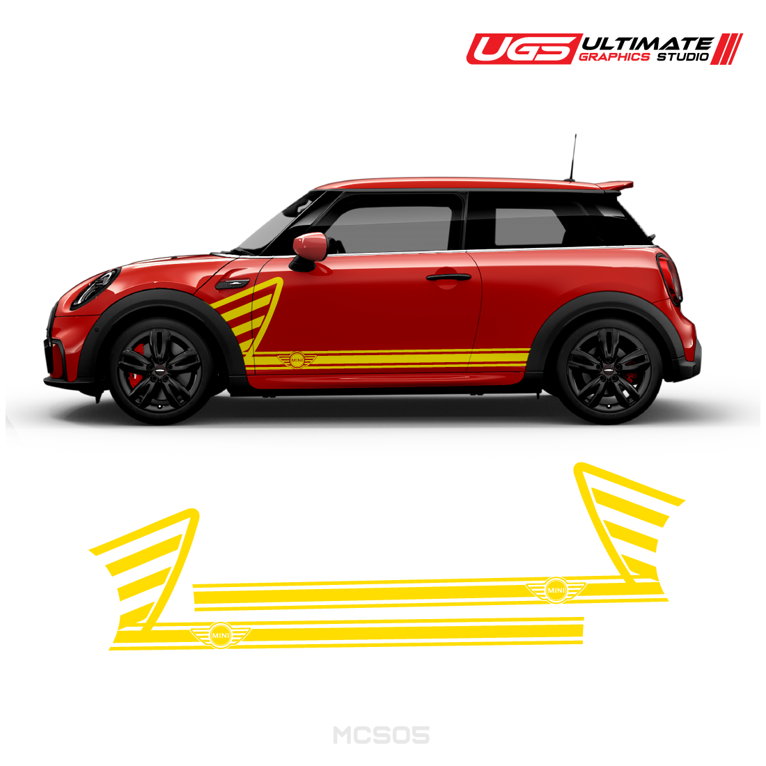 Mini Cooper Side Logo Graphics