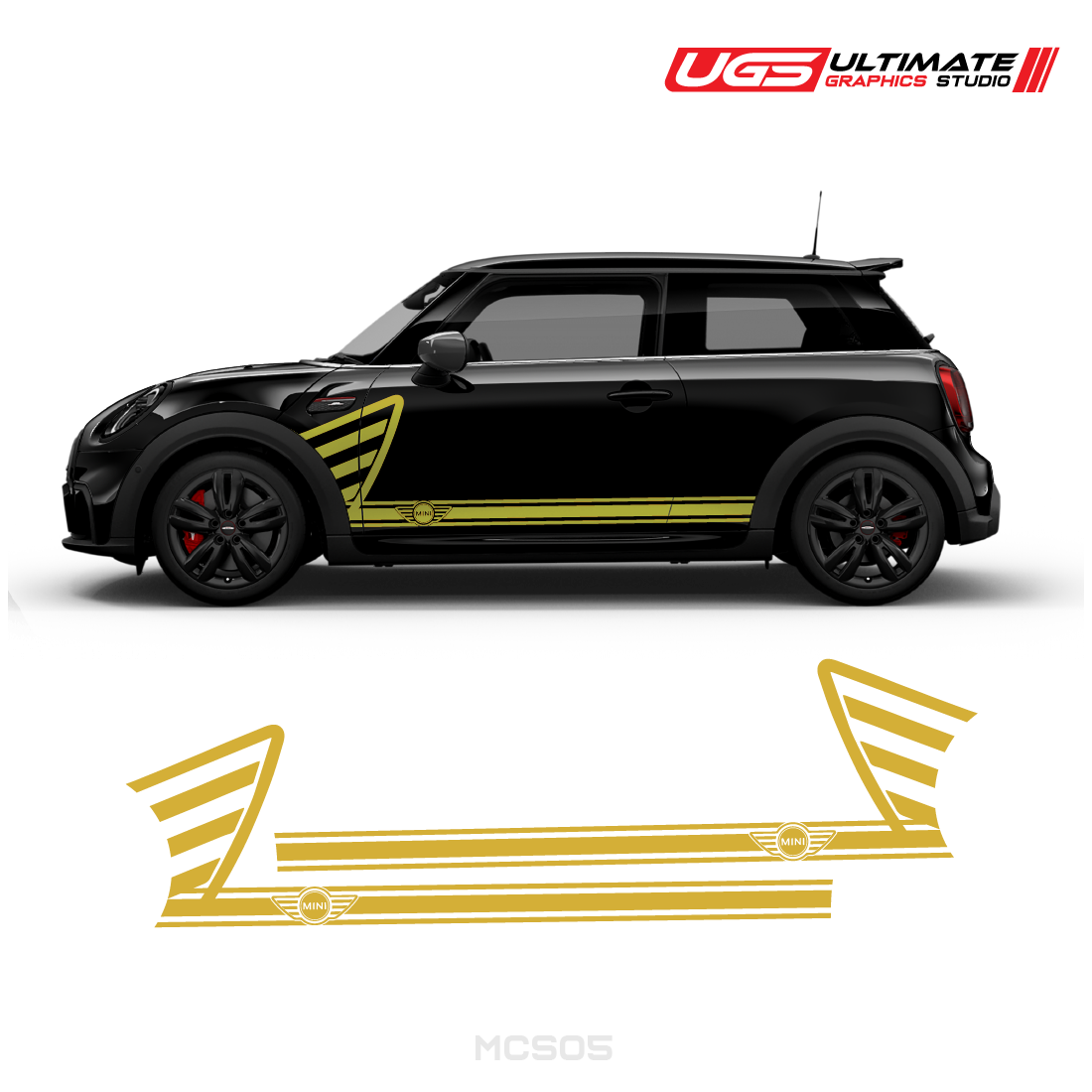 Mini Cooper Side Logo Graphics