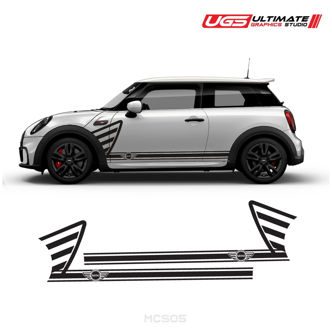 Mini Cooper Side Logo Graphics