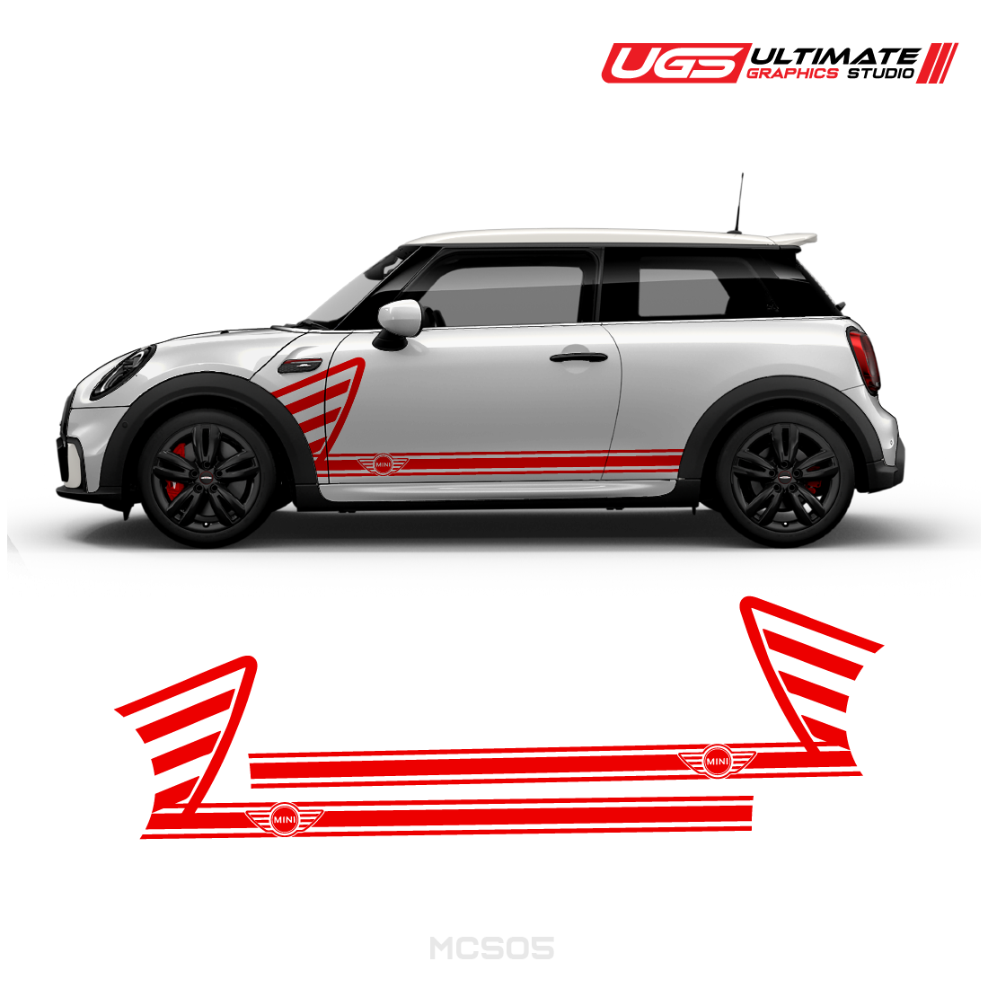 Mini Cooper Side Logo Graphics