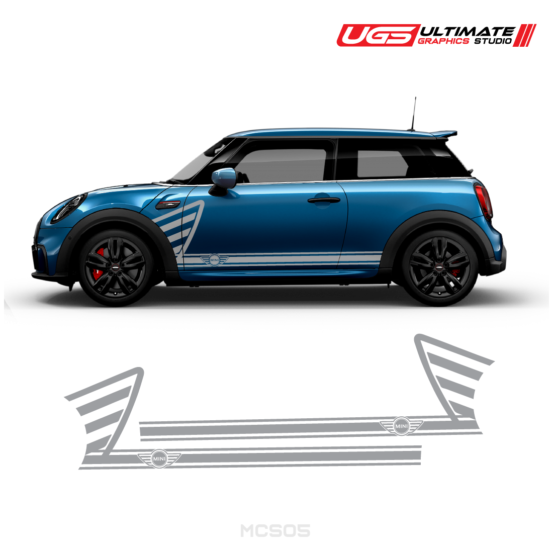 Mini Cooper Side Logo Graphics