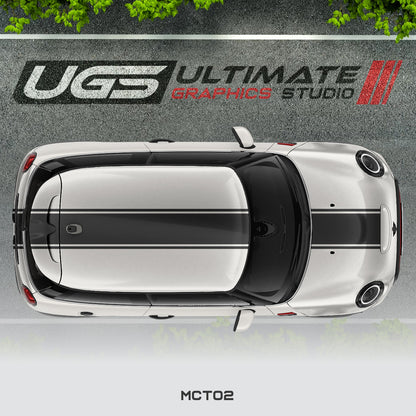 Mini Cooper Top Dual Stripe 1 Color