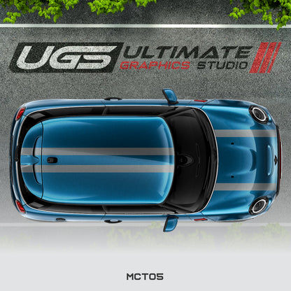 Mini Cooper Dual Top Stripes