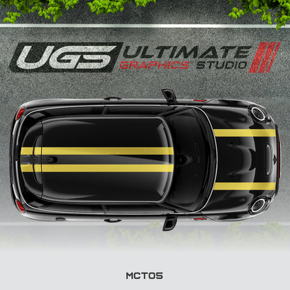Mini Cooper Dual Top Stripes