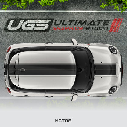 Mini Cooper Dual Top Stripes