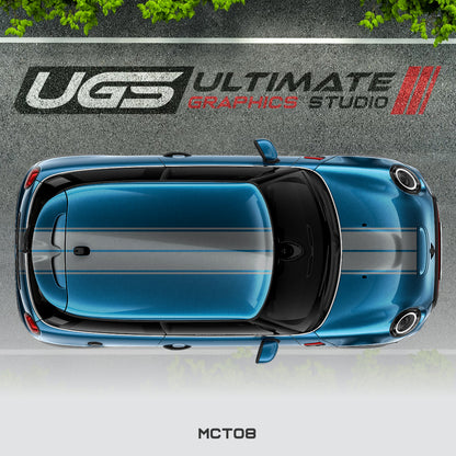 Mini Cooper Dual Top Stripes