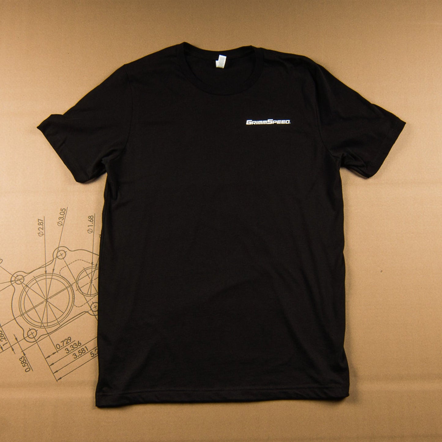 GrimmSpeed MFG "Hand-Made" T-Shirt Fitted - Black GRM058161