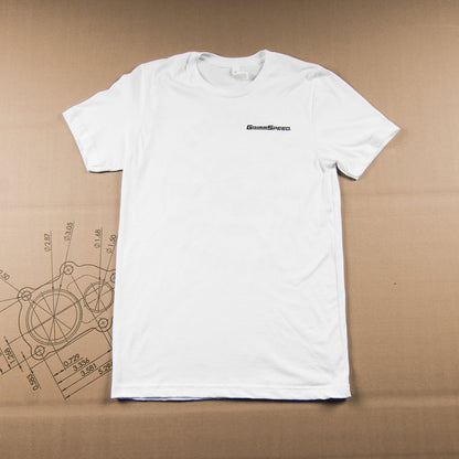 GrimmSpeed MFG "Hand-Made" T-Shirt Fitted - White GRM058156
