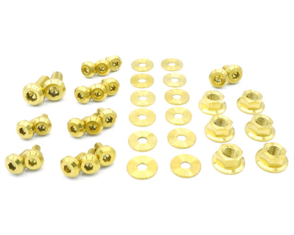 Stage 1 Titanium Hardware Engine Bay Kit - Mitsubishi Evo VIII