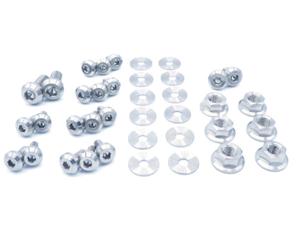 Stage 1 Titanium Hardware Engine Bay Kit - Mitsubishi Evo VIII