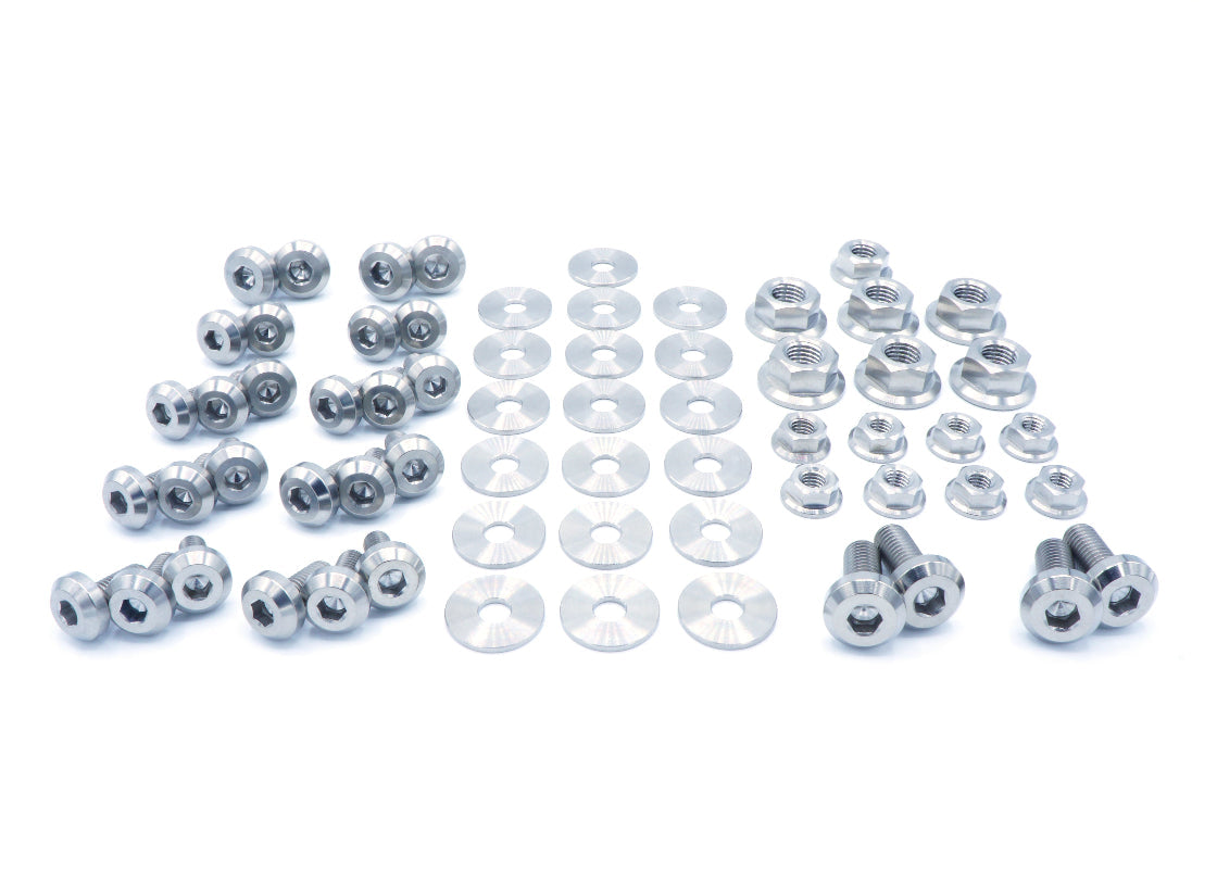 Titanium Hardware Engine Bay Kit - Mitsubishi Evo X