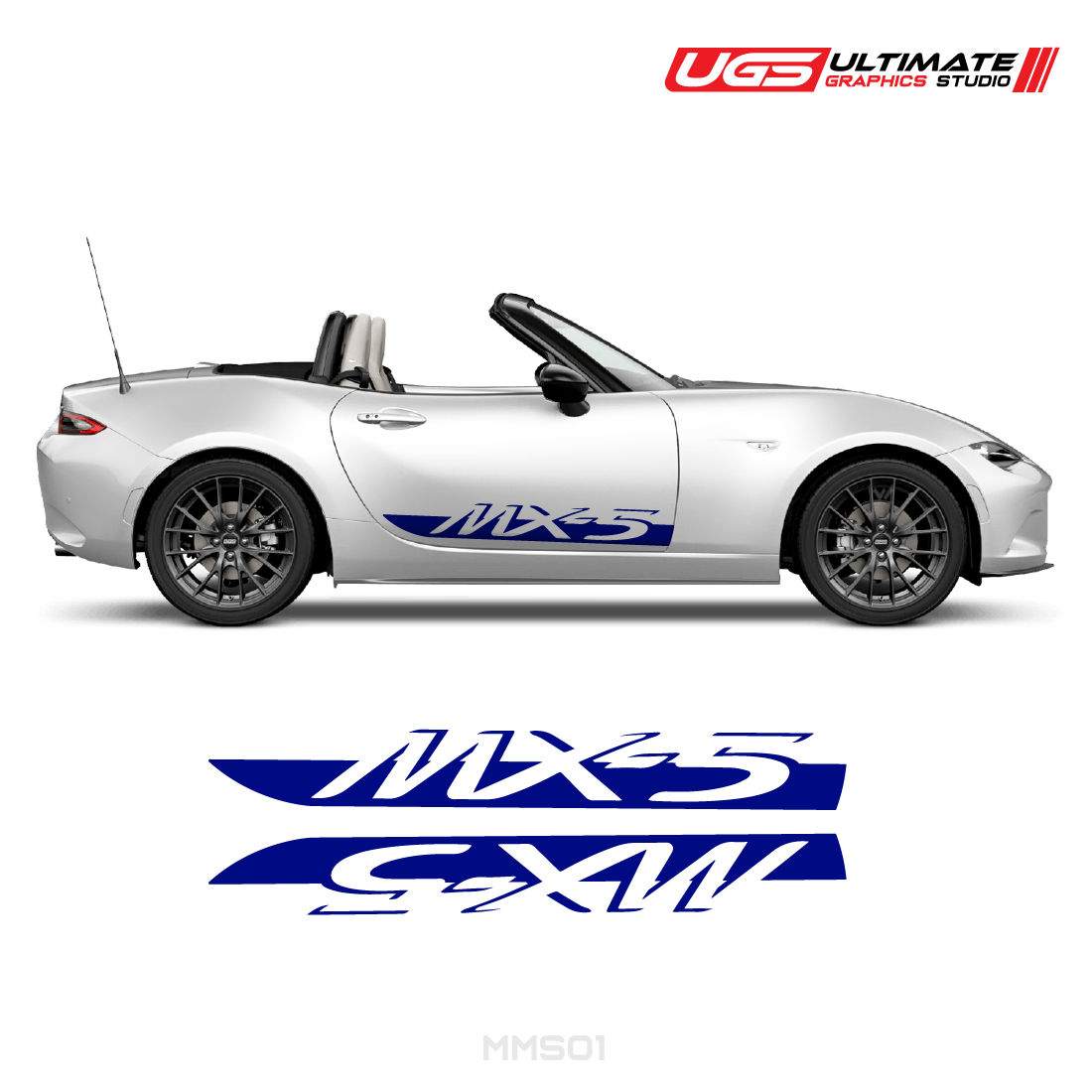 Mazda Miata Side Graphics MX-5
