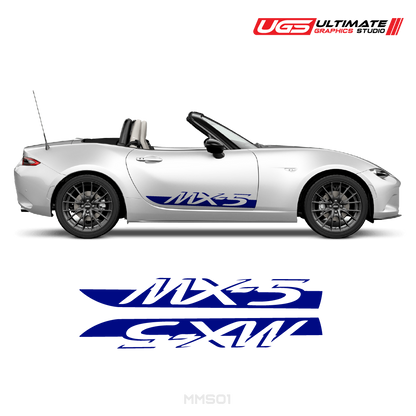 Mazda Miata Side Graphics MX-5