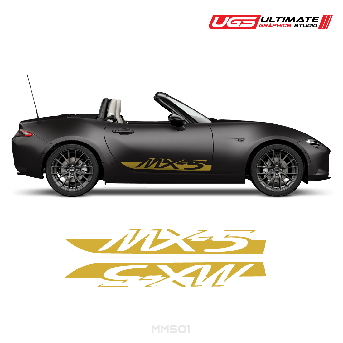 Mazda Miata Side Graphics MX-5