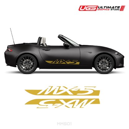 Mazda Miata Side Graphics MX-5